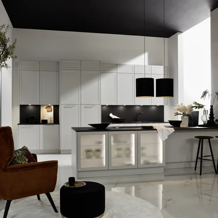 Kuhinja Nolte Küchen Focus - Platingrau softmatt