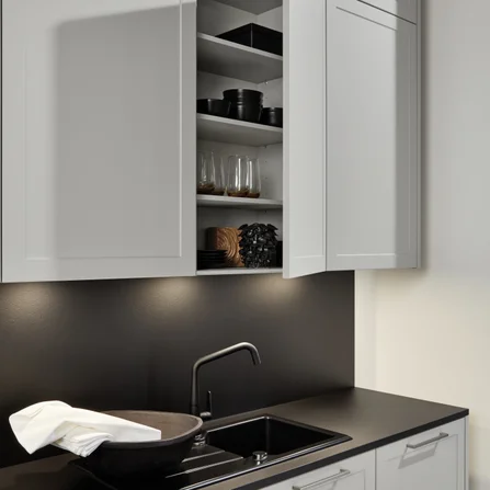 Kuhinja Nolte Küchen Focus - Platingrau softmatt