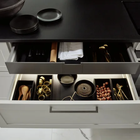 Kuhinja Nolte Küchen Focus - Platingrau softmatt