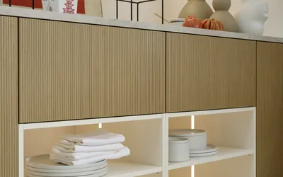 Kuhinja Nolte Küchen Stripe Crema